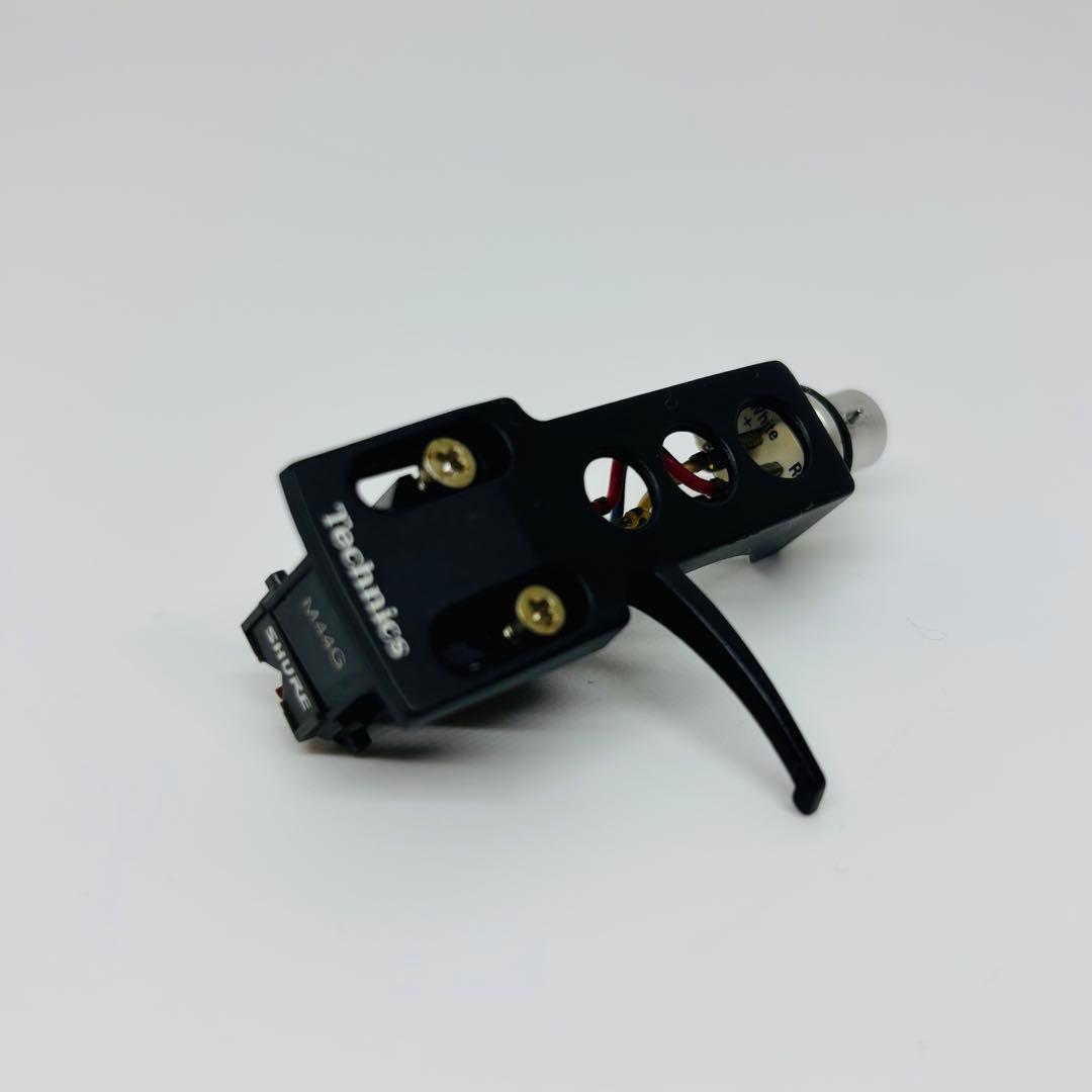 SHURE M44G 純正針カートリッジ Technics付き送料込み
