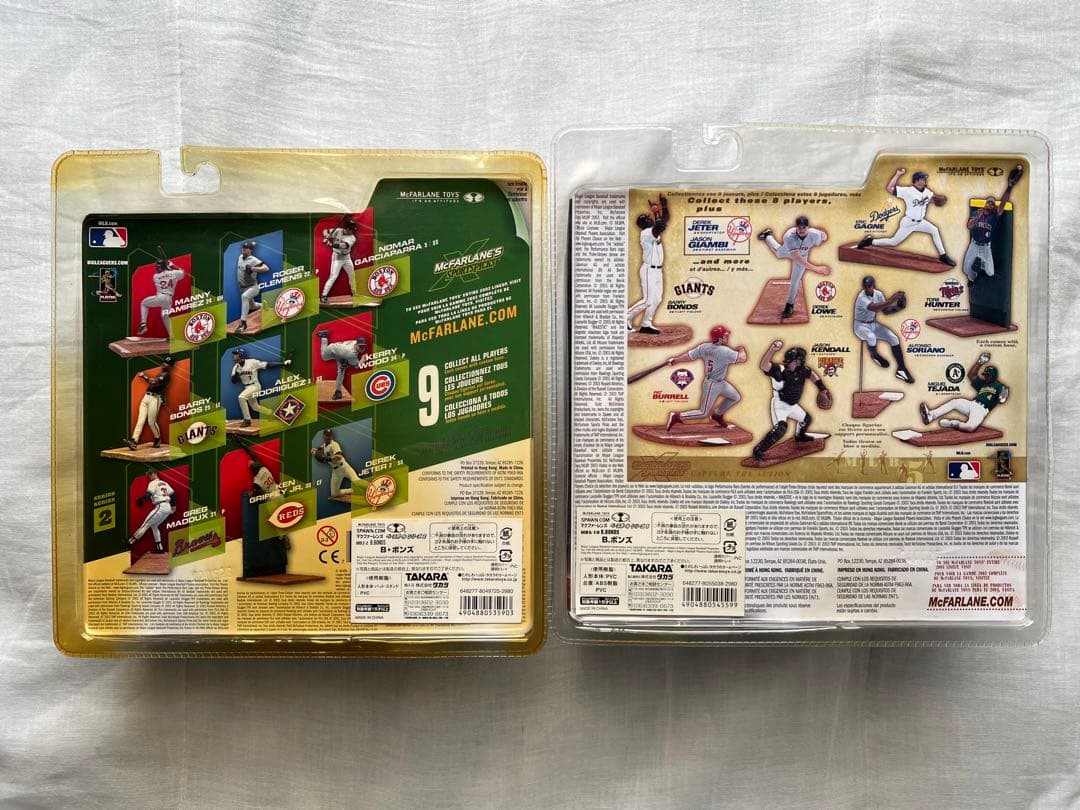 MLB バリー・ボンズ マクファーレン フィギュア 2体セット