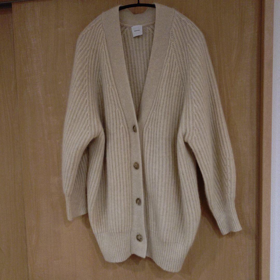 【Spick and Span】ヤクウールニットカーディガン