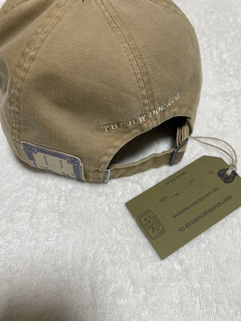 BIO WASH UNION CAP ベージュ