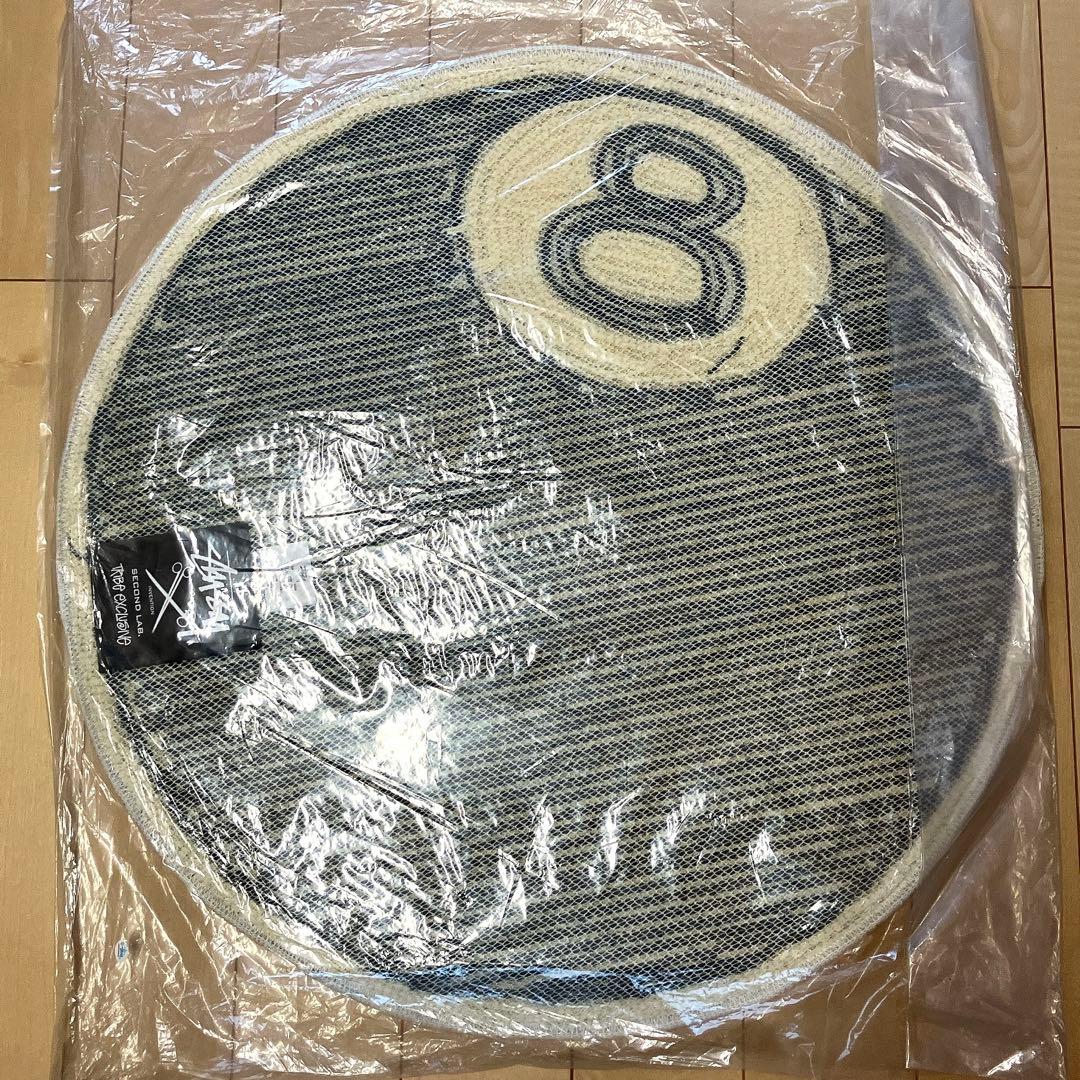【超限定品】STUSSY×SECOND LAB. 8BALL RAG MAT