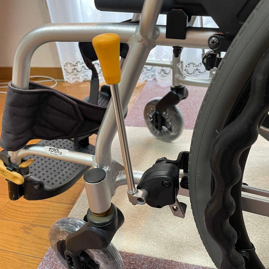 ♿️自走式 軽量スリム 車椅子 (身体を優く包む立体構造)新品低反発クッション
