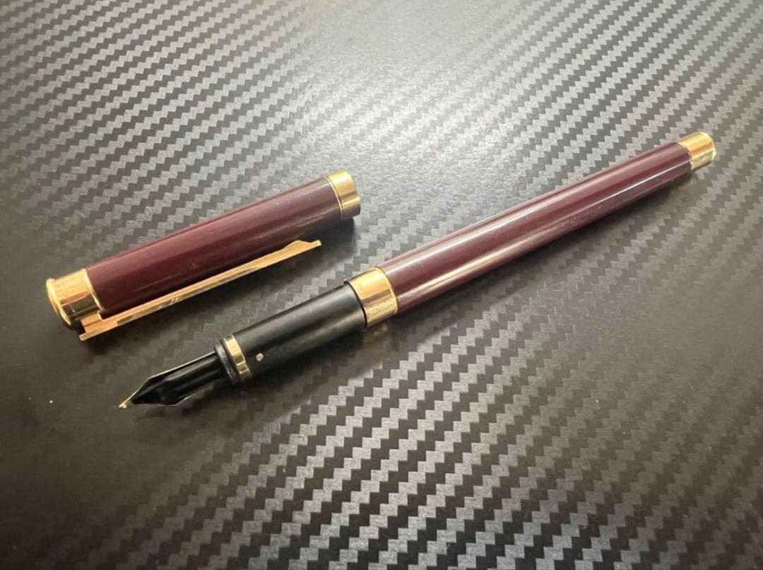 モンブラン ノブレス オブリージュ 万年筆 M 中字 ボルドー