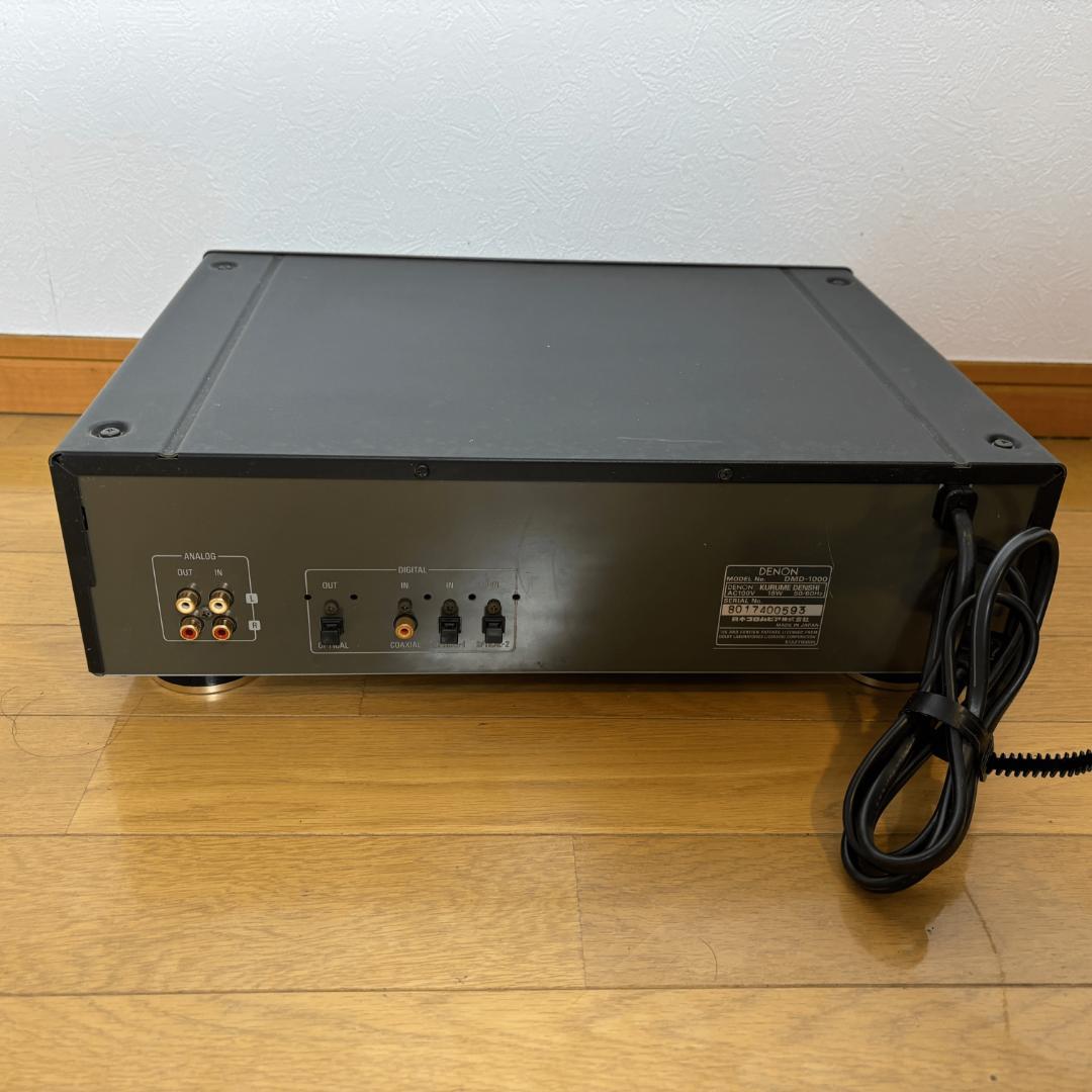 【動作確認済】DENON デノン DMD-1000 MDレコーダー