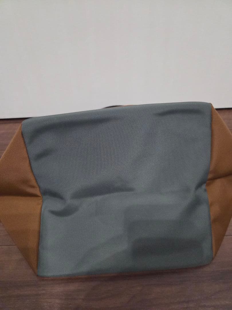 美品　エルベシャプリエ 舟型トートM 1027N COGNAC x FUSIL