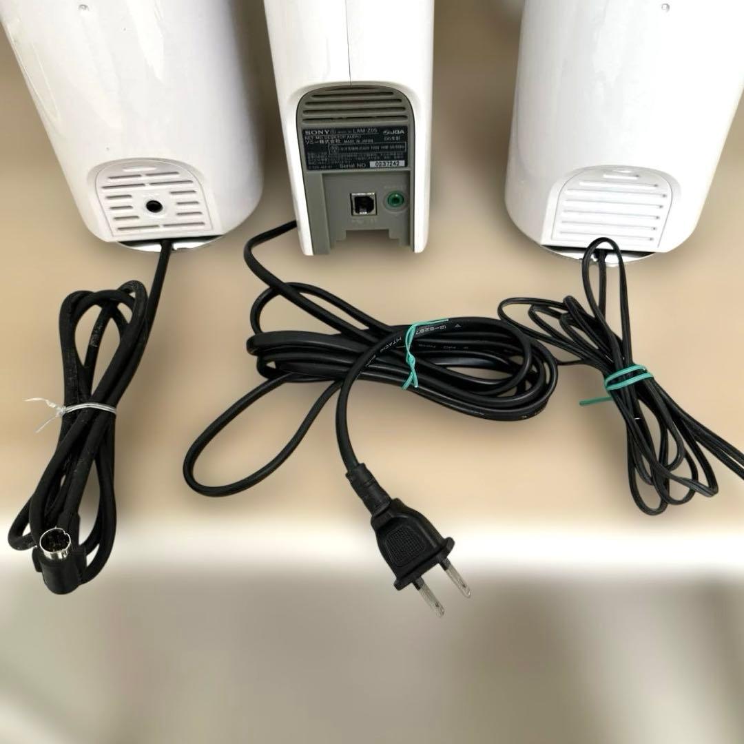 【極美品DE完動品】SONY MD CDミニコンポ LAM-Z05 ホワイト！