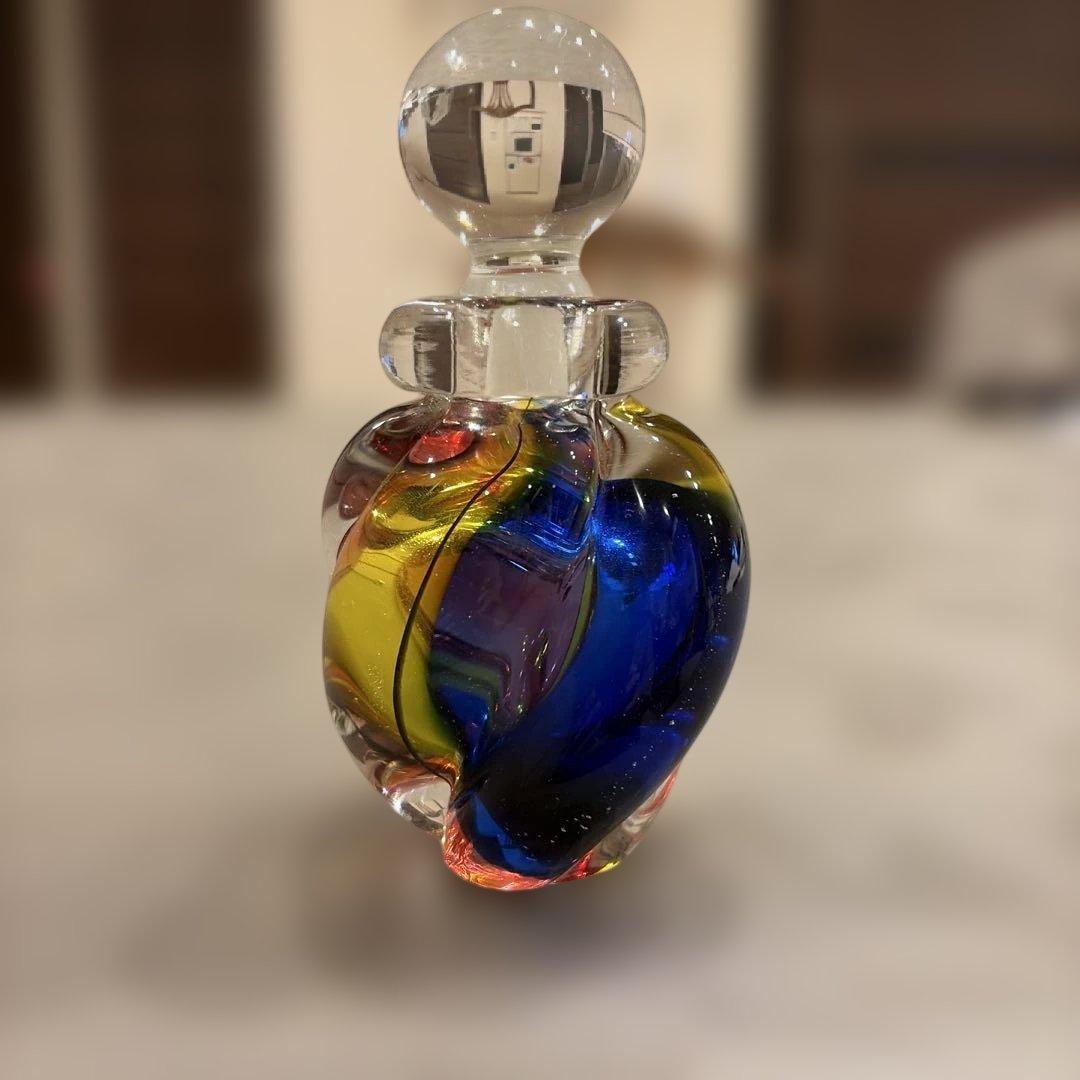 Murano Glass Archimede Seguso サイン入り　香水ビン