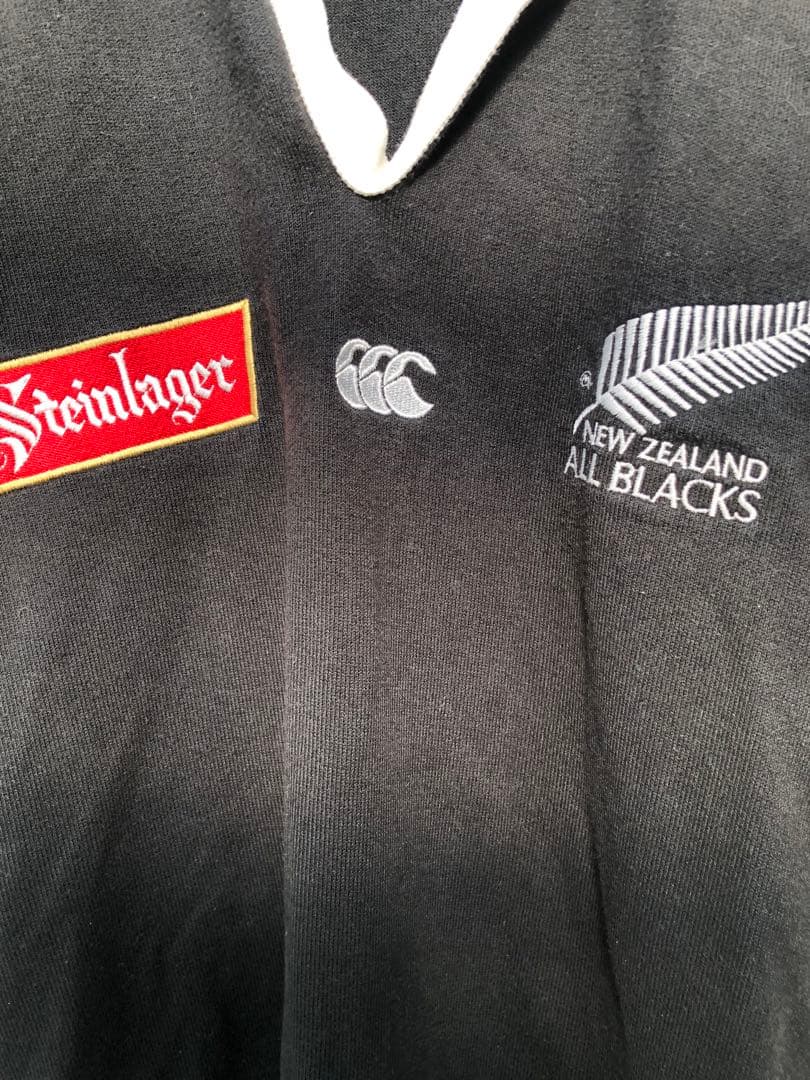 ニュージーランドオールブラックス 半袖ラグビージャージ