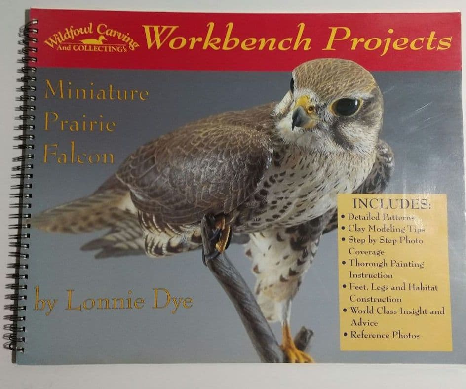 バードカービング教本２冊 パトリック ゴディンのカモとロニーダイのハヤブサ