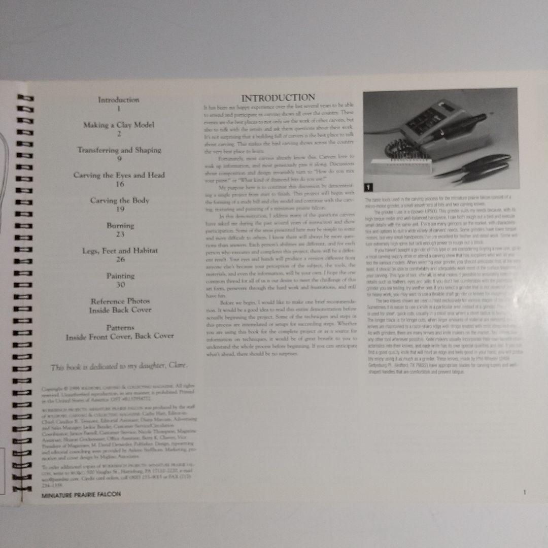 バードカービング教本２冊 パトリック ゴディンのカモとロニーダイのハヤブサ