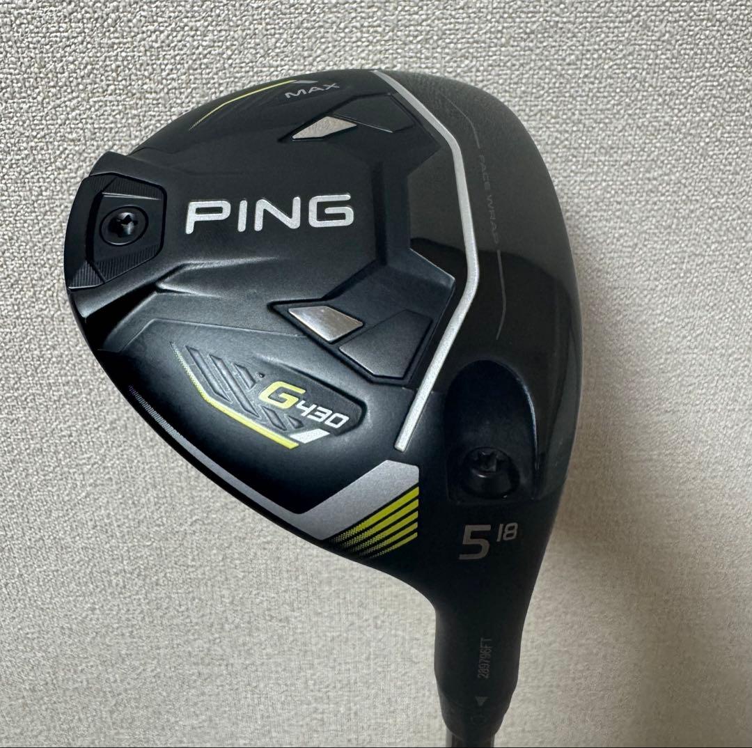 【超美品】PING G430 MAX フェアウェイウッド 5W