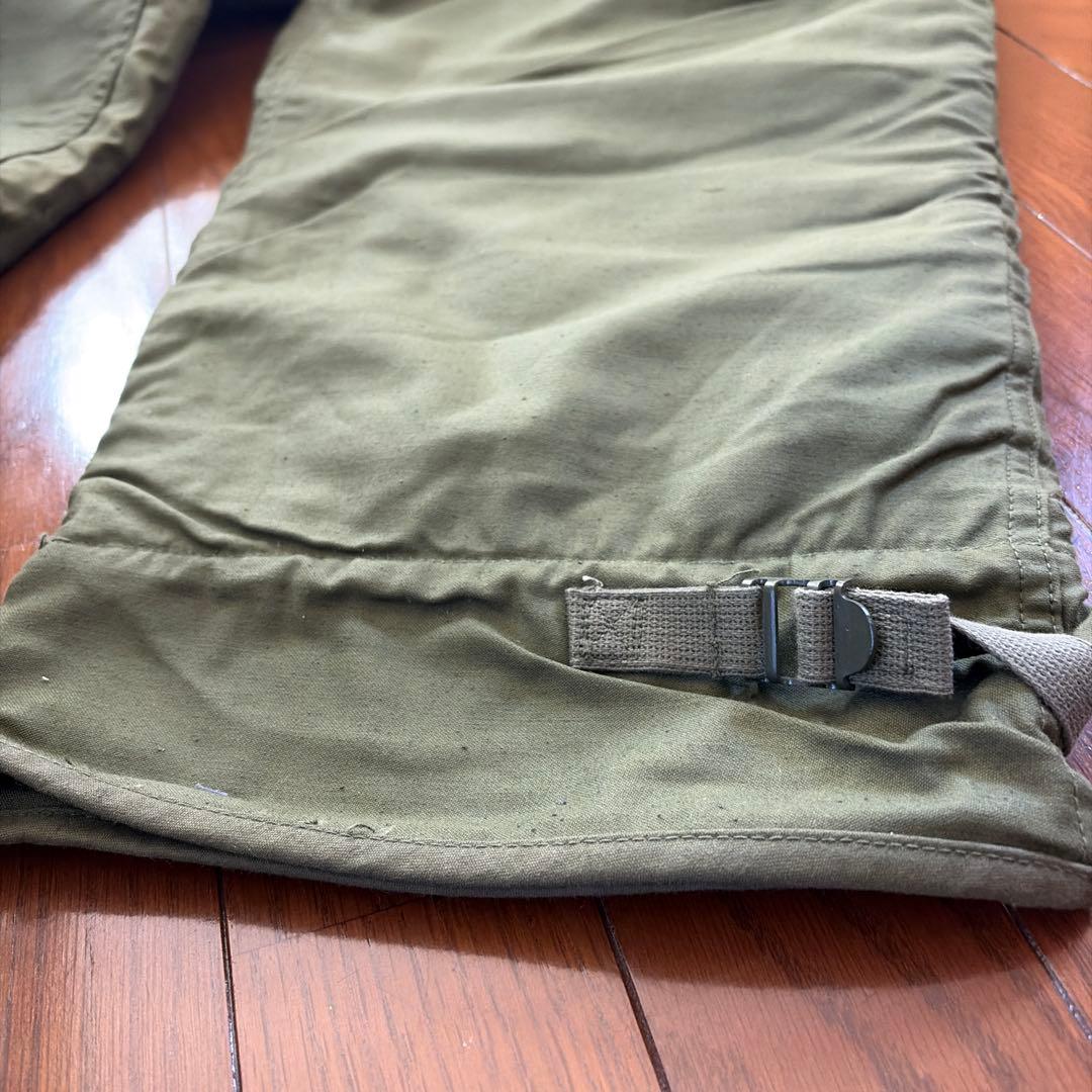 【超貴重・新品】米軍放出品　81年製　防寒・デッキパンツ　XL