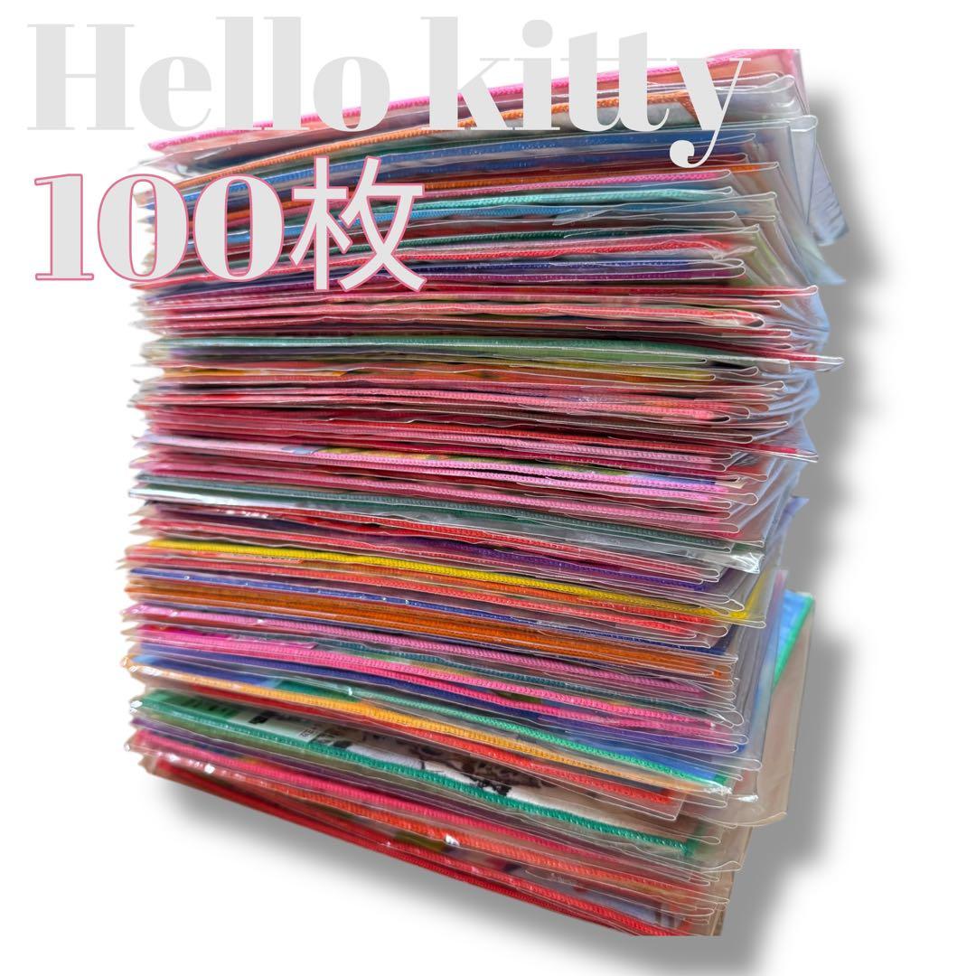 公*o様 ハローキティ プチタオル まとめ売り 100枚