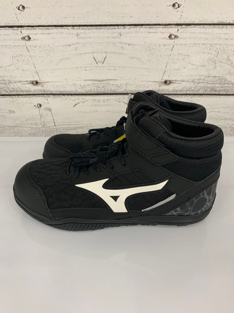 1*T様 ミズノ ハイカット安全靴 26.0cm ブラック