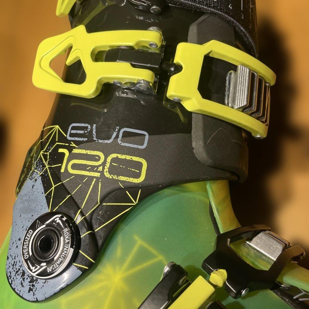 名機ROXAロクサEVO120 26.0-26.5cmフリーライド