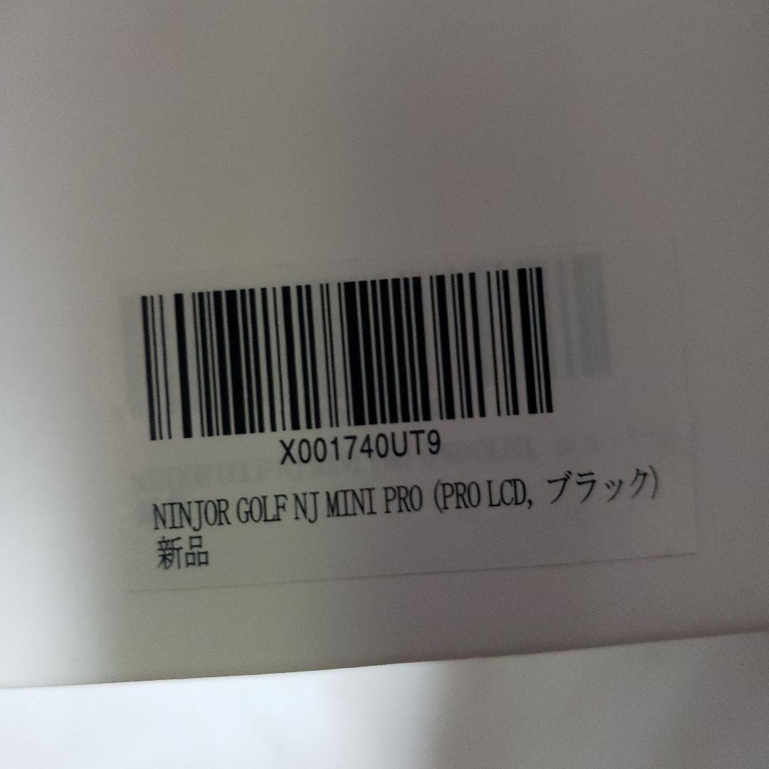 NINJOR GOLF NJ MINI PRO LCD ゴルフ用距離計