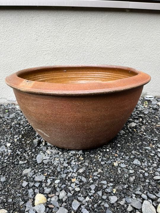 こいしょ タイ産 メダカ鉢 睡蓮鉢 水鉢 直径５１cm