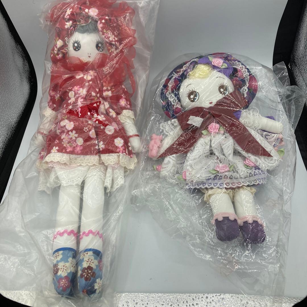 ⭐️新品未開封　昭和レトロ　文化人形　2人セット