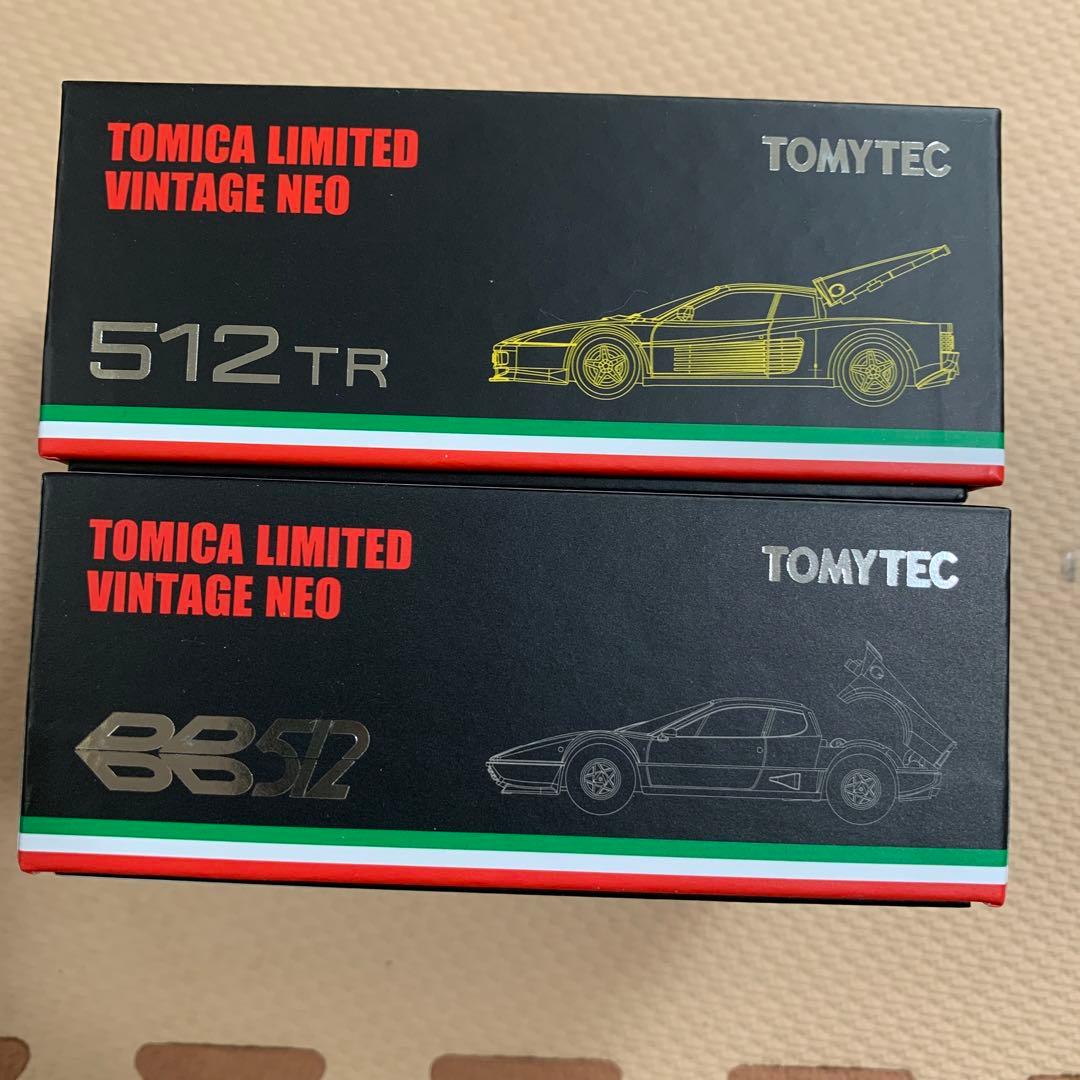 トミカ トミカリミテッド　フェラーリ　512 2台