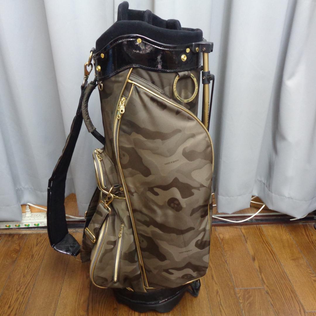 MARK & LONA キャディバッグ カモフラ