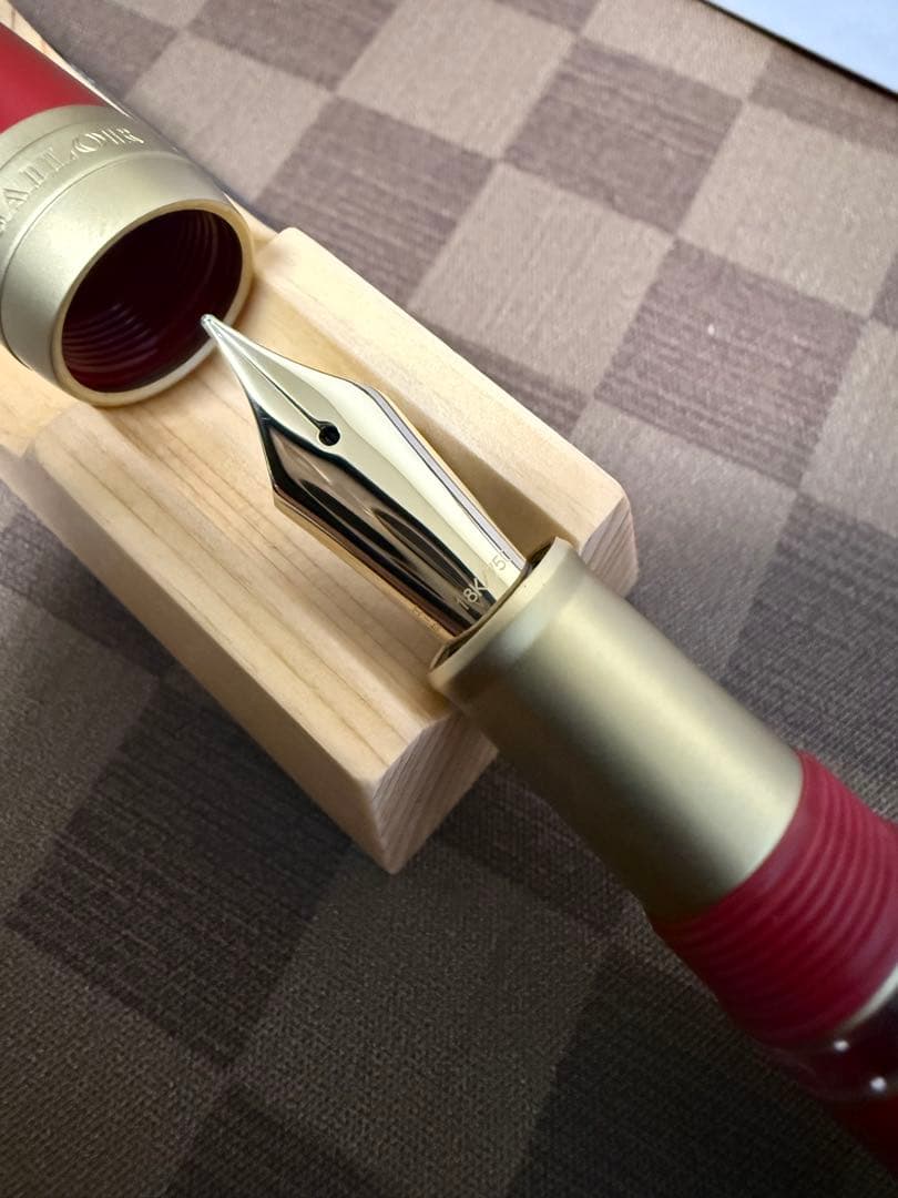 WAGNER限定品、セーラー万年筆、レッド
