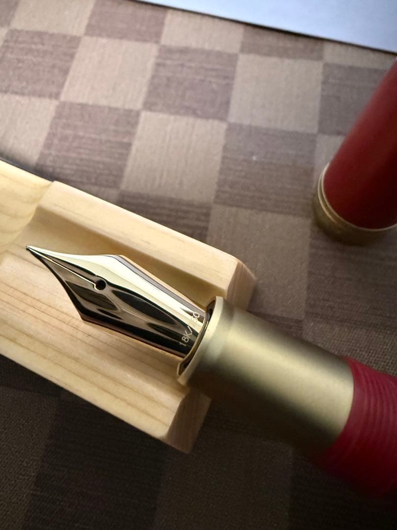 WAGNER限定品、セーラー万年筆、レッド