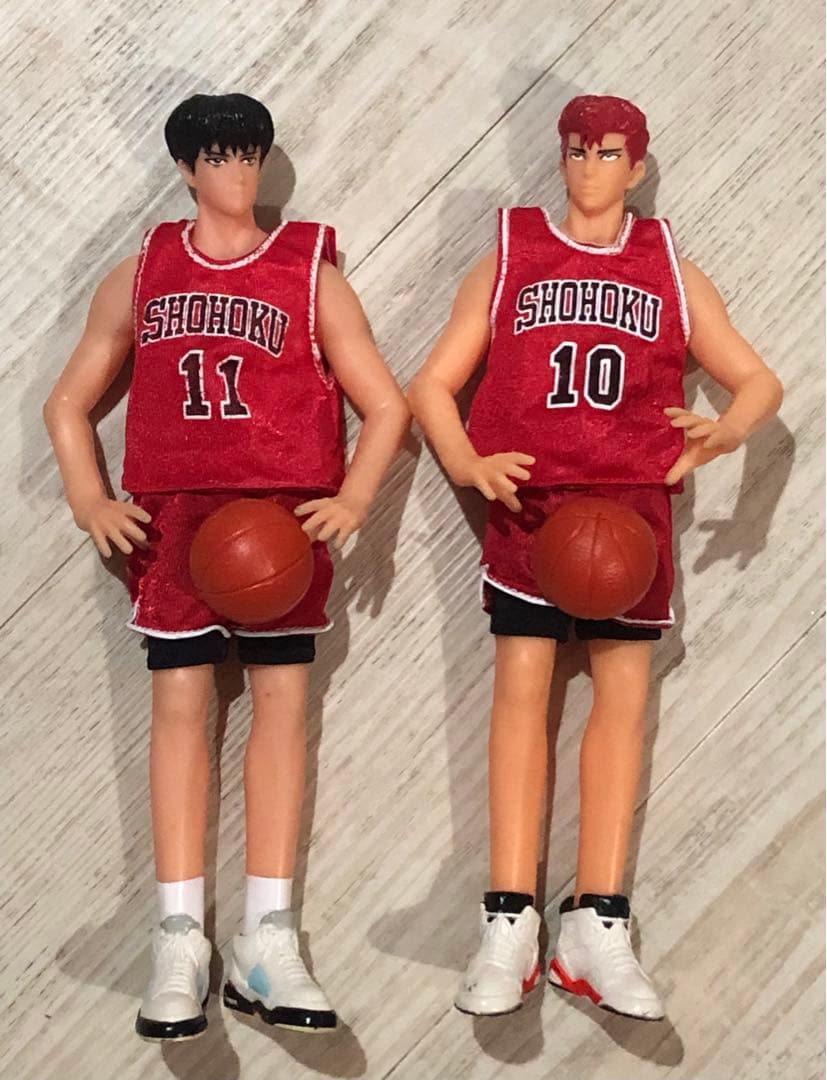 スラムダンク　花道と流川　人形