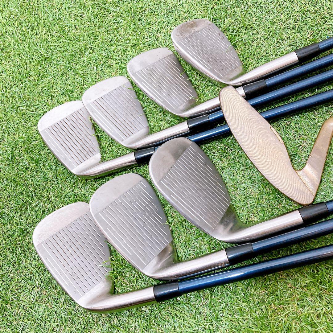 N 3 ミズノ　初心者オススメ　ゴルフクラブ　メンズセット　右利き　12本