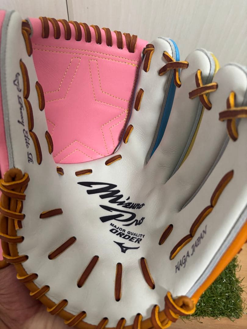 日本製　波賀ジャパン　今中モデル　ミズノプロ ダイバーシティブルー　投手