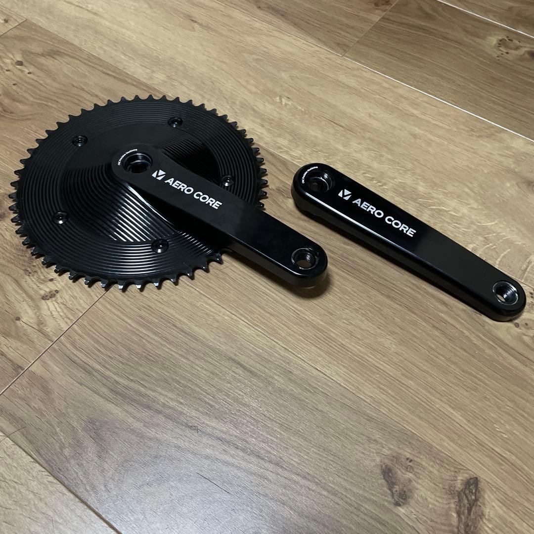 VELOCIDAD AEROCORE スクエアクランク ピスト 競輪 多分54t