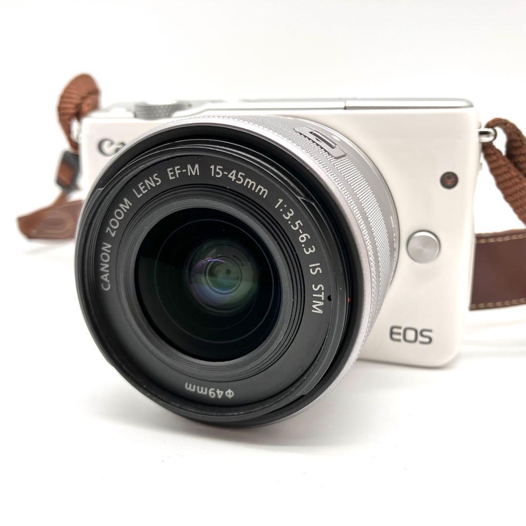 Canon EOS M10 ホワイト 15-45mmレンズキット