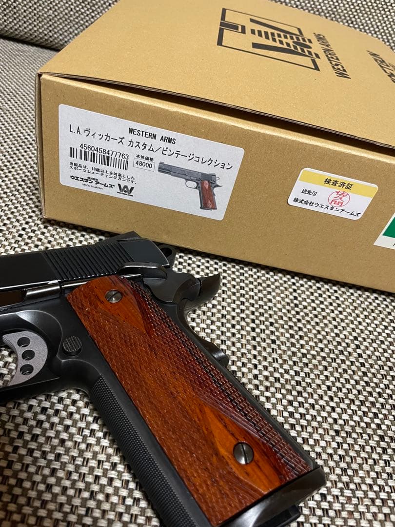ウエスタンアームズ WA L.A. ヴィッカーズカスタム ビンテージコレクション