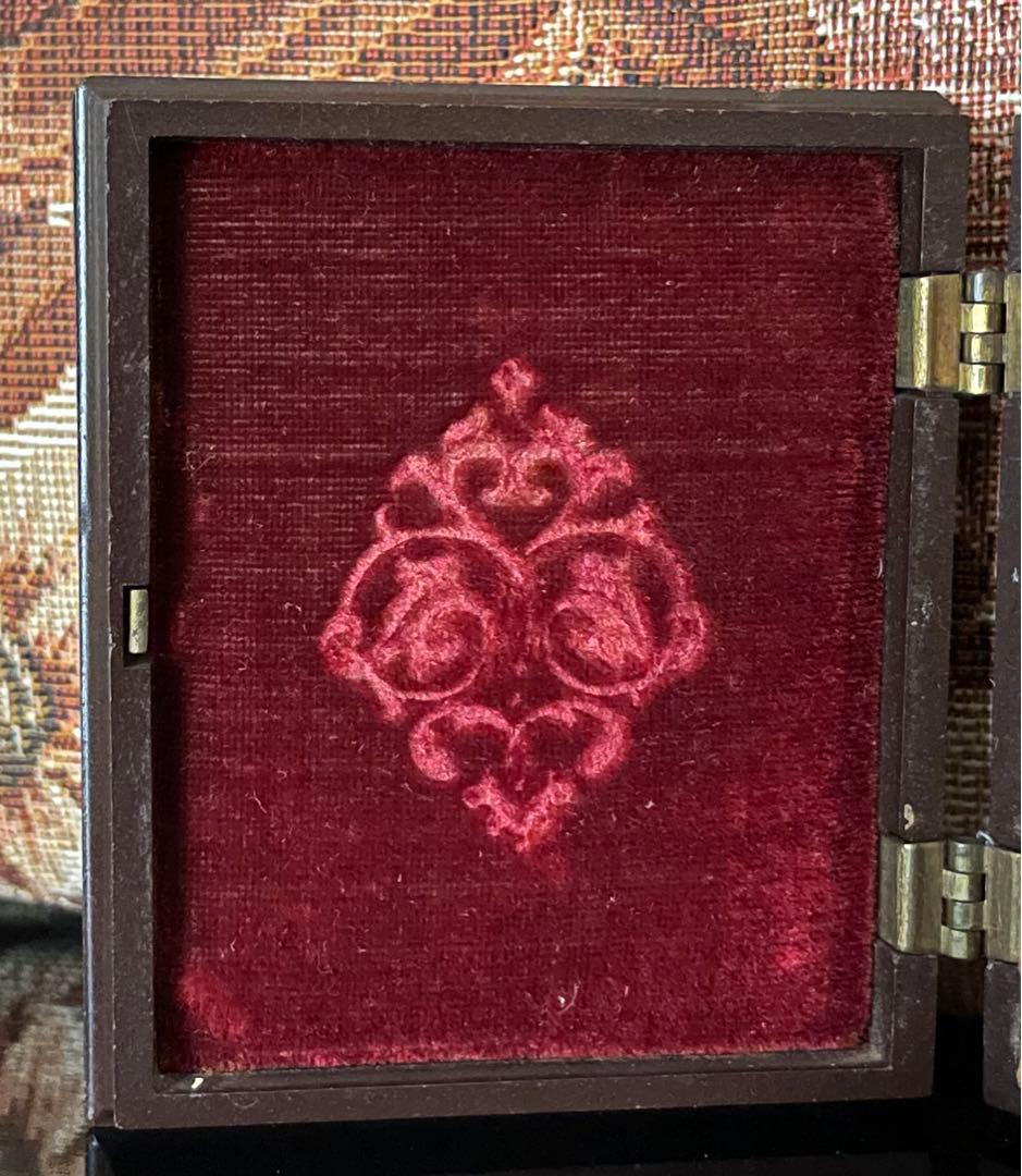 ダゲレオタイプ　アンティークフォト　ユニオンケース付き　女の子