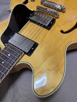 寺田楽器製　セミアコ　 VG KTR ES-STD ナチュラル木目 ★美品