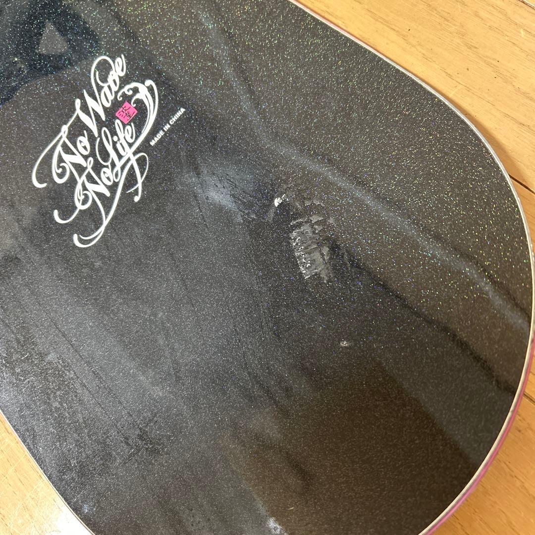 波達　レディース スノーボード 板 139cm ビンディング付き 初心者向け