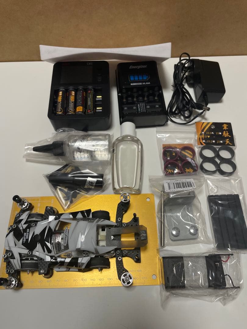 ミニ四駆 まとめ売り MSフレキ フルカーボン 充電器