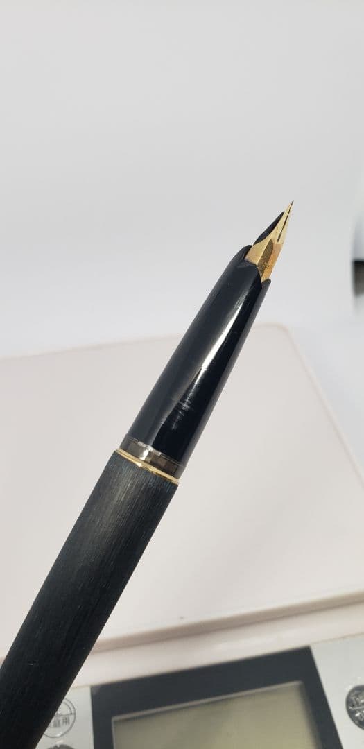 モンブラン 万年筆 木軸　585刻印　k14