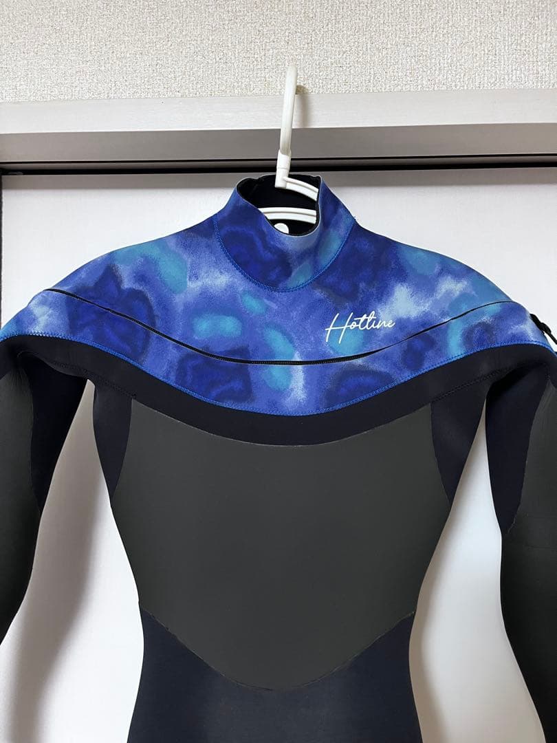 HOTLINE フルスーツ 青・黒 タイダイ柄 3ミリ5ミリ キッズ ボーイズ