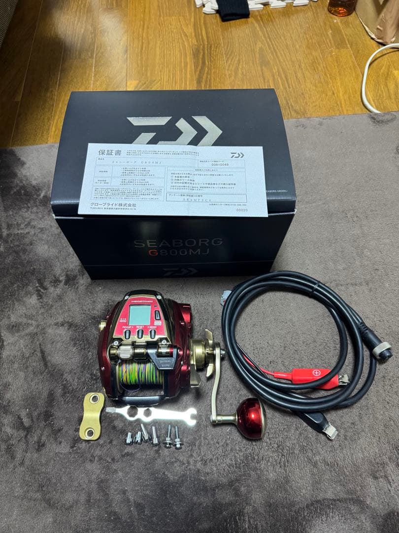 DAIWA SEABORG G800MJ リール