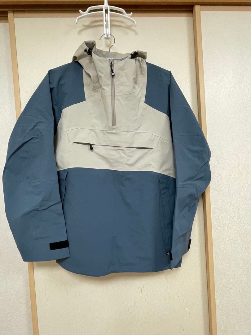 UNFUDGE アンファッジ SMOKE ANORAK BLUEGREY