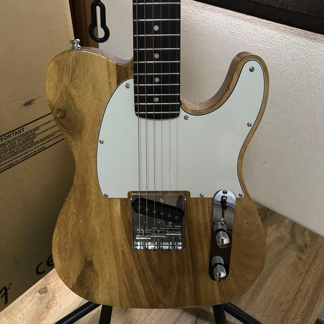 エスクワイア風 テレキャス ナチュラル コンポーネントギター