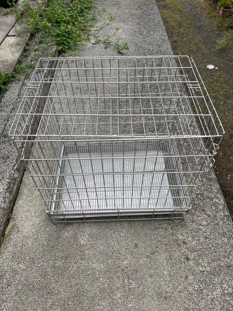 ハチコウ ステンレスケージＭ−ＦＯＰ 短面扉