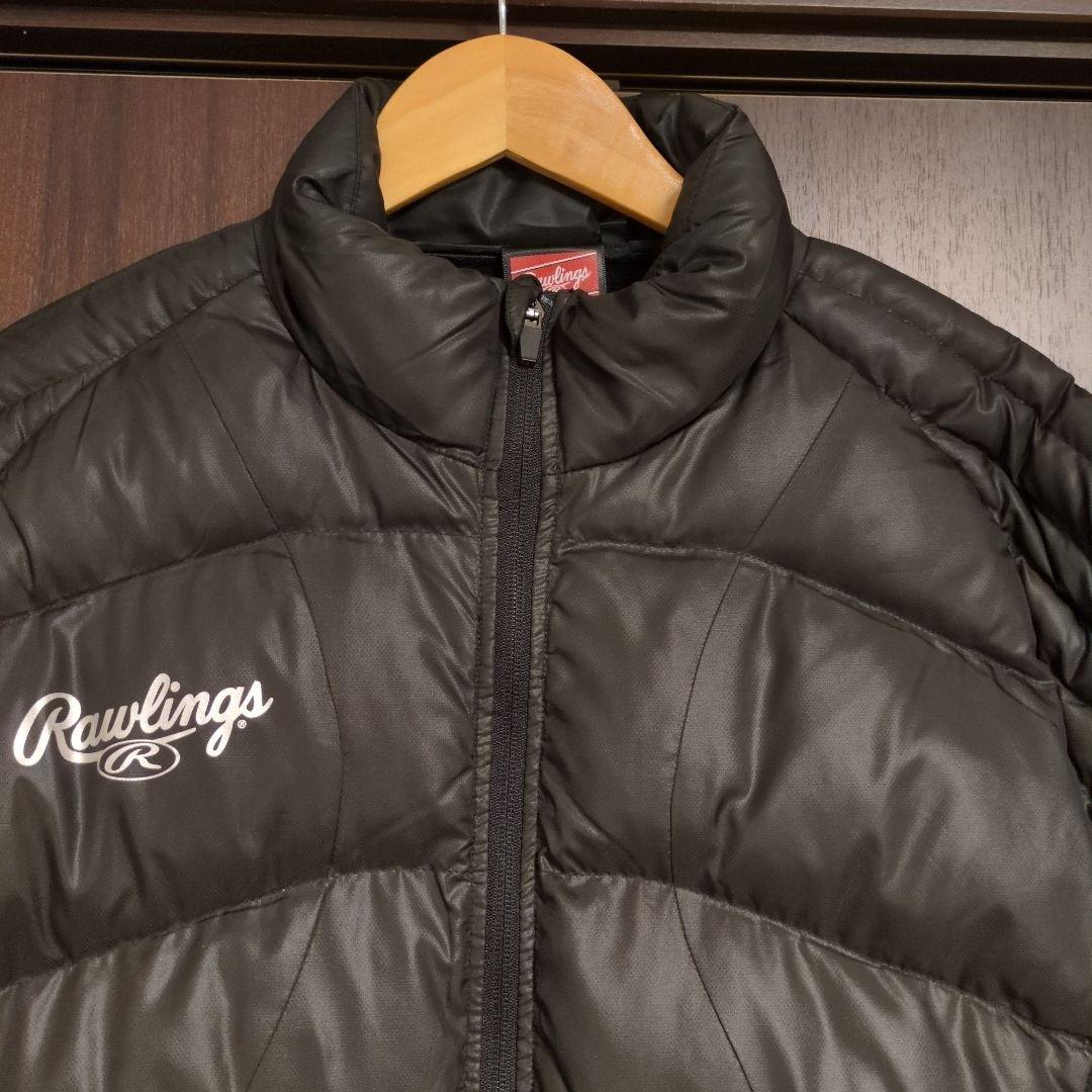 Rawlings ブラック コンビネーションアウタージャケット