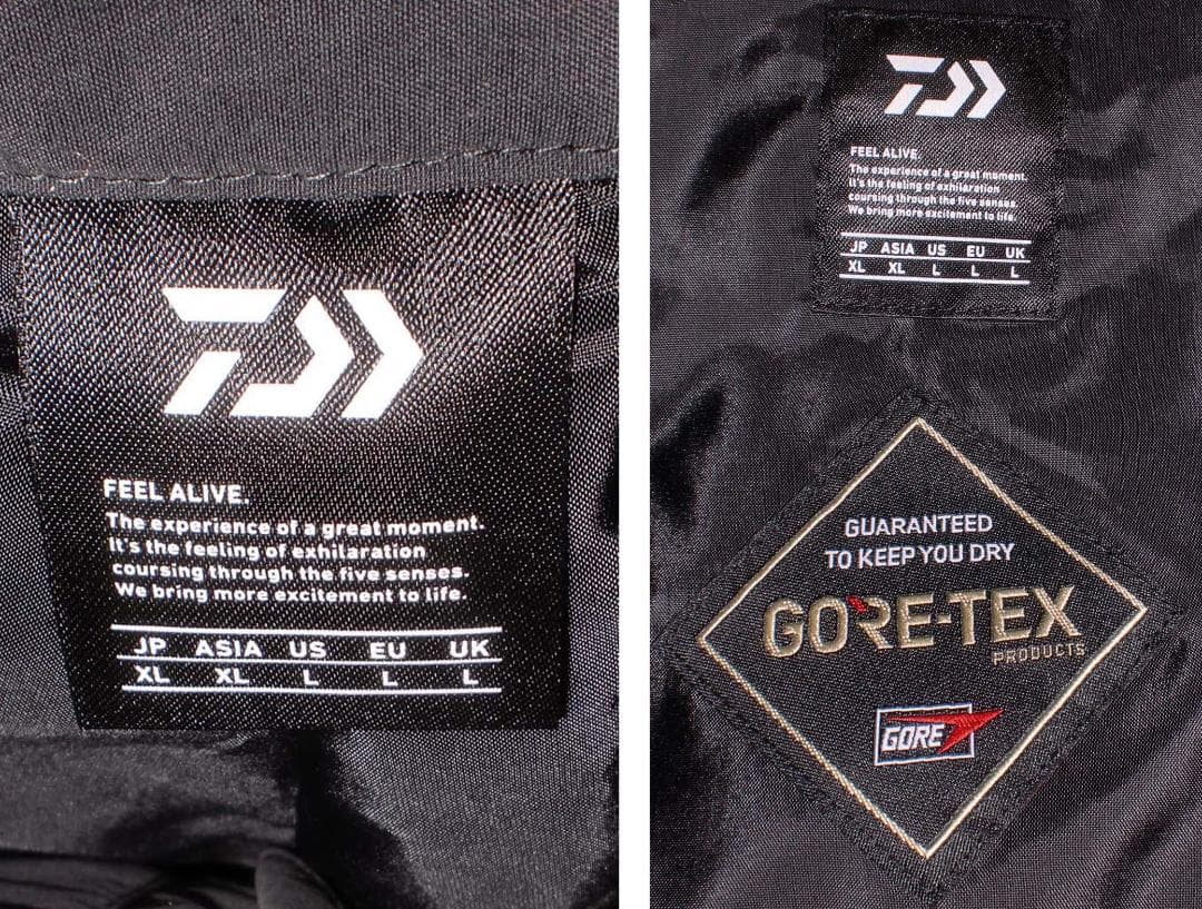 ダイワ　ゴアテックスコンビアップウィンタースーツ≪ＤＷ－１８２２黒≫［ＸＬ］新品