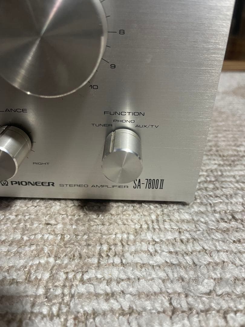 【ジャンク】 パイオニア プリメインアンプAMPLIFIER SA-7800Ⅱ