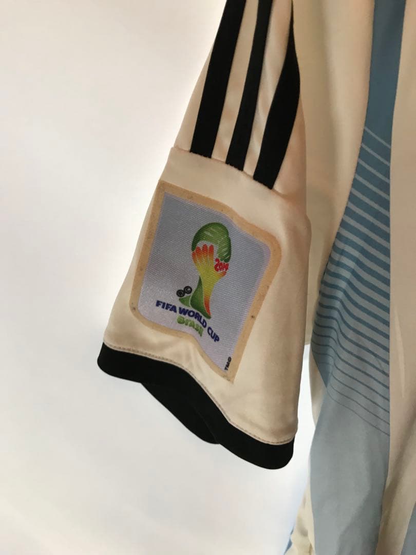 adidasアルゼンチン代表「10」リオネル・メッシ 半袖 4XO ユニフォーム