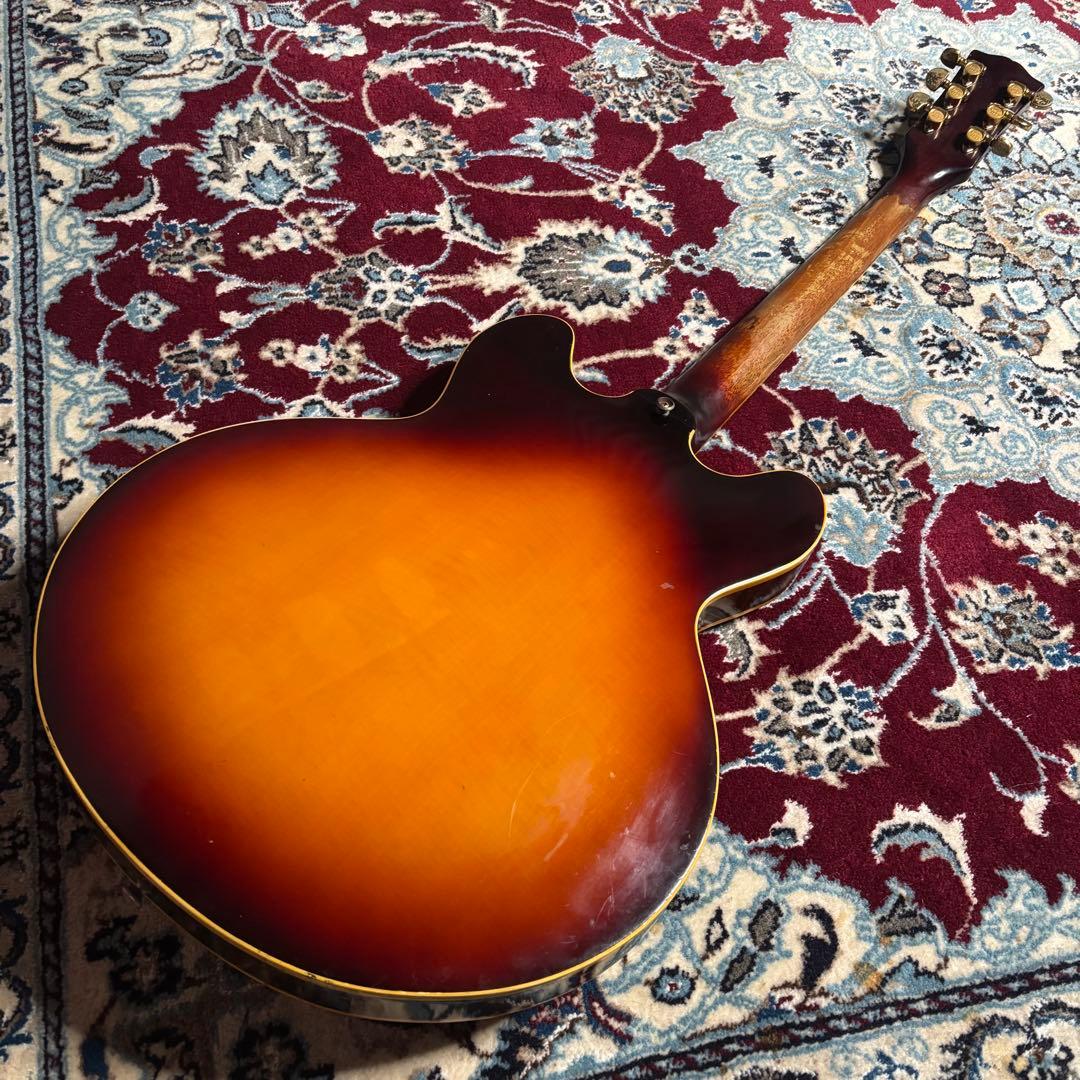 Argus アーガス セミアコ ES-335タイプ フレットエッジバインディング