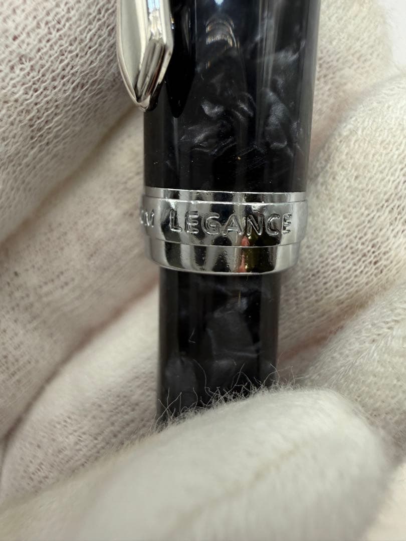 PILOT パイロット　ボールペン・万年筆セット ブラック　イニシャル付き