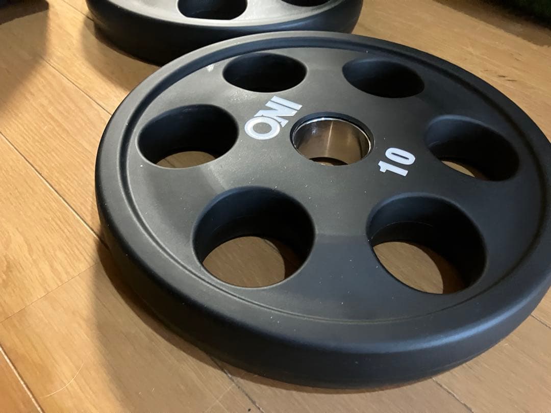 ONI オリンピックダンベルプレート10KG 2枚セット