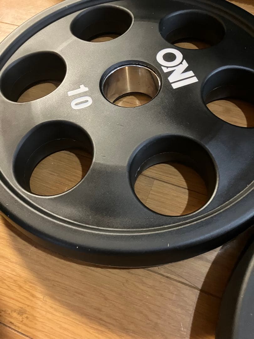 ONI オリンピックダンベルプレート10KG 2枚セット